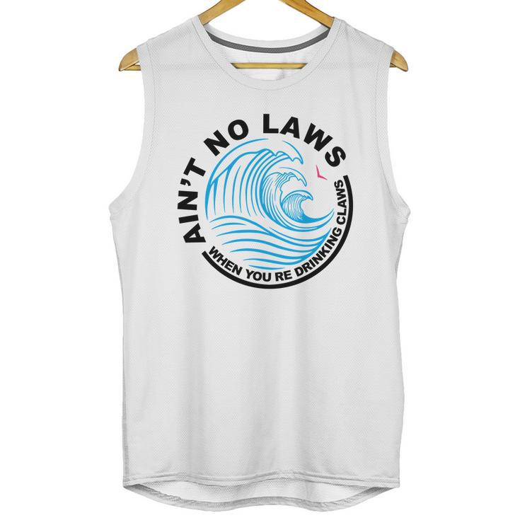 Aint No Laws Tshirt - White Claw Unisex Tank Top