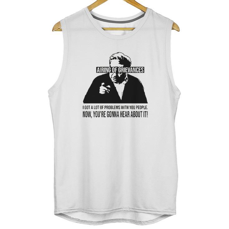 Airing Of Grievances Crewneck Unisex Tank Top