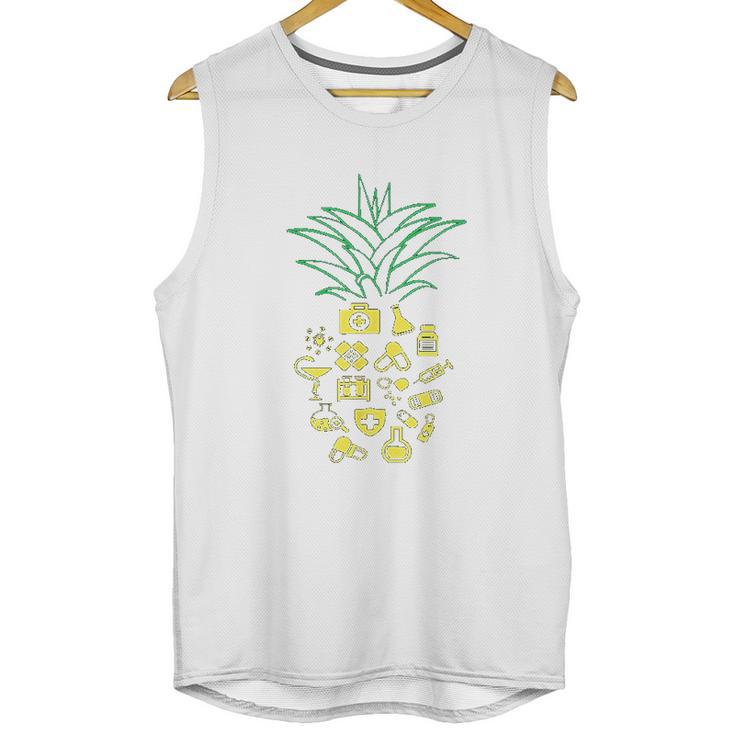 Aloha Pineapple Pharmacist Summer Pharmacy Unisex Tank Top