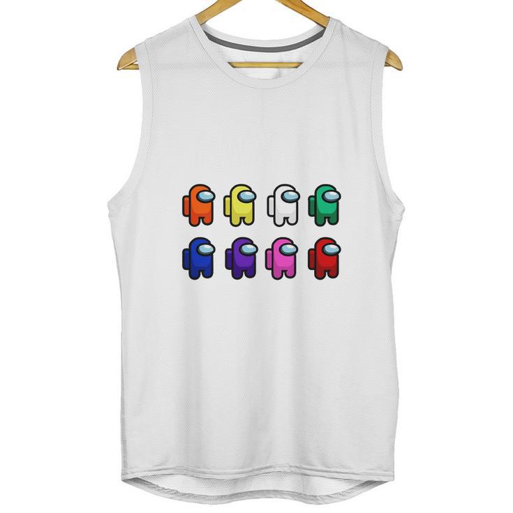 Among Us Character Unisex Tank Top