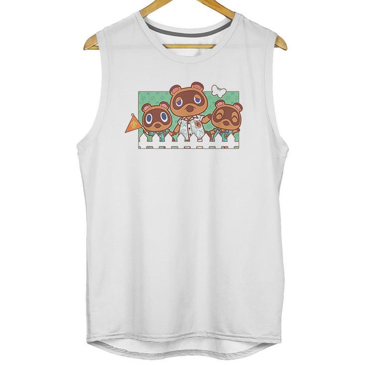 Animal Crossing New Horizons Nook Family Unisex Tank Top