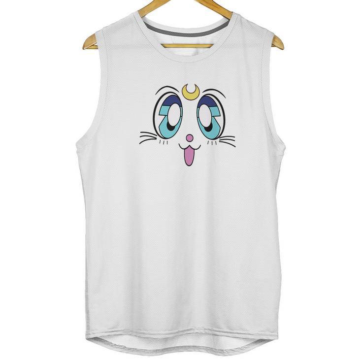 Anime Girls Sailor Of The Moon Princess White Face Cat Unisex Tank Top