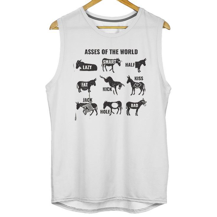 Asses The World Love Unisex Tank Top