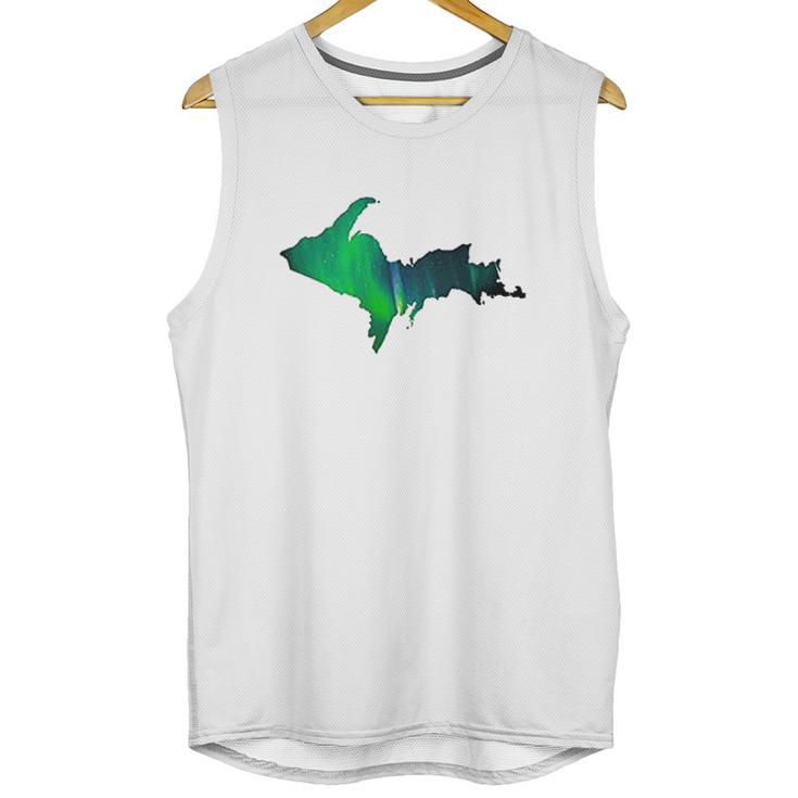 Aurora Borealis Up Unisex Tank Top