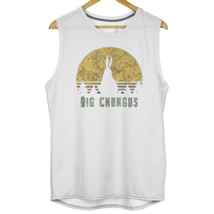 Big Chungus Retro Vintage Sunset Meme Unisex Tank Top