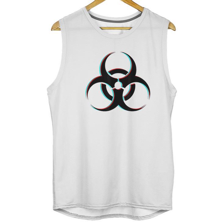 Biohazard Radioactive Symbol Nuclear Unisex Tank Top