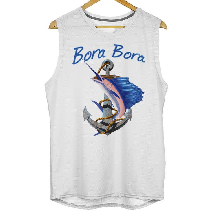 Bora Bora Deep Sea Fishing Sailfish Unisex Tank Top