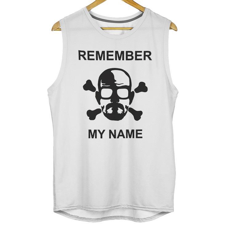 Breaking Bad Remember My Name Crossbones Unisex Tank Top