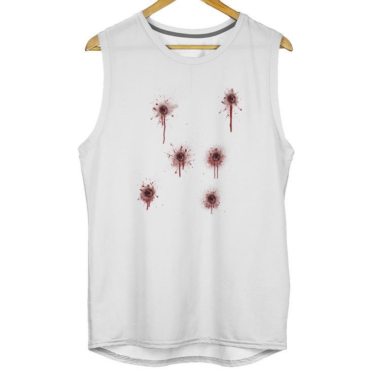 Bullet Holes Costume Unisex Tank Top