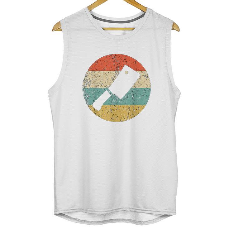 Butcher Vintage Retro Meat Cleaver Unisex Tank Top