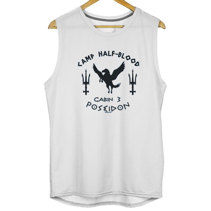 Cabin 3 Poseidon Camp Half Blood Unisex Tank Top