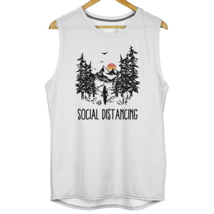 Camping Hiking Outdoors Social Distancing Unisex Tank Top