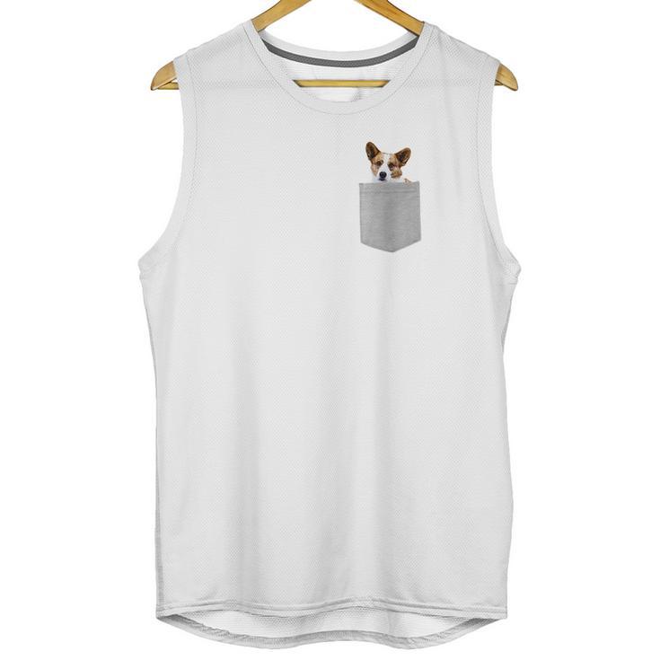 Cardigan Welsh Corgi Dog In Your Pocke Unisex Tank Top