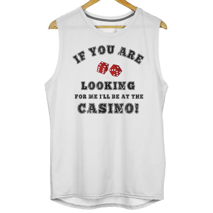 Casino Funny Cruise Ship Accessories Boat Unisex Tank Top