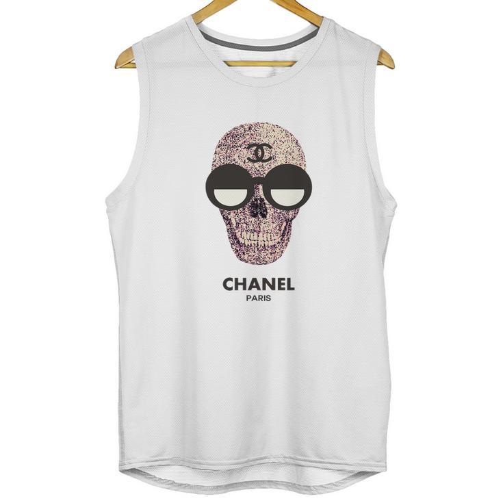 Chanel Skull Limited Edition Tshirt Shirt T Shirt Tee Unisex Tank Top