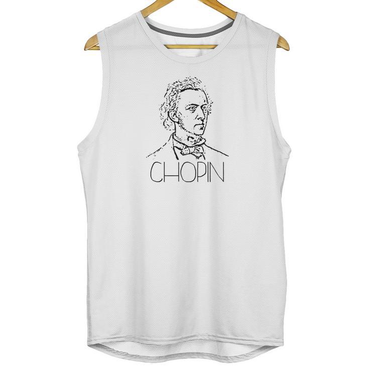 Chopin T Shirt - Frederic Chopin - Classical Music For Piano Unisex Tank Top