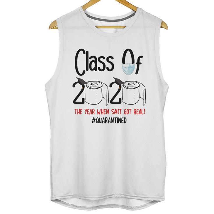 Class Of 2020 Quarantine Pandemic Social Distancing Gift For Student T-Shirt Unisex Tank Top