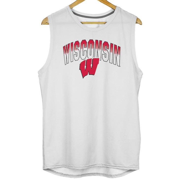 Colosseum Wisconsin Badgers Golden Boy Unisex Tank Top