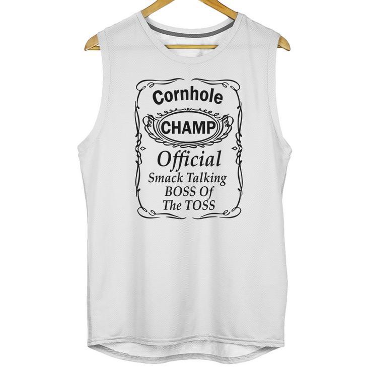 Cornhole Champ Boss Of The Toss Funny Pr Unisex Tank Top