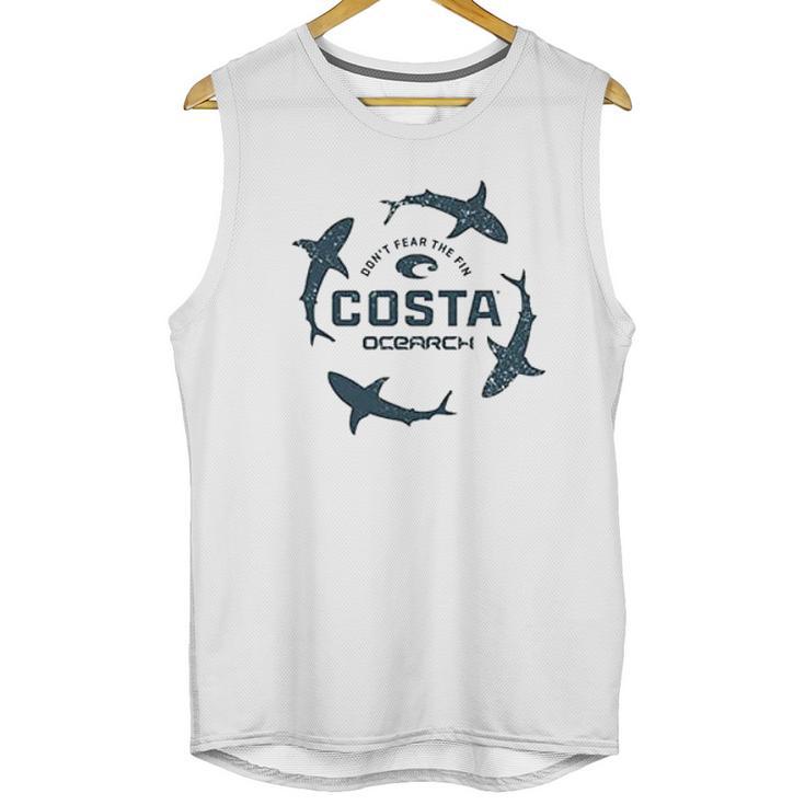 Costa Del Mar Ocearch Circle Shark Unisex Tank Top