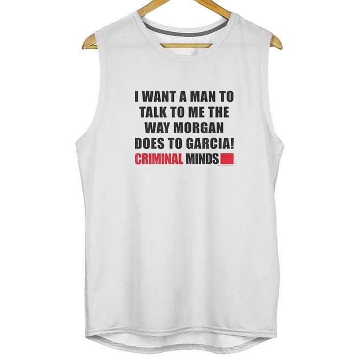 Criminal Minds Morgan And Garcia Unisex Tank Top