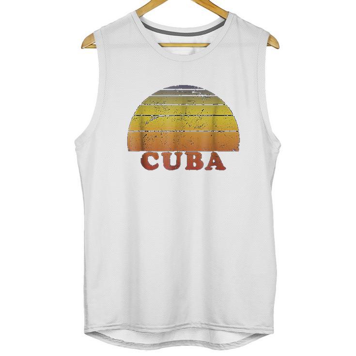 Cuba Retro Vintage 70S Throwback Unisex Tank Top