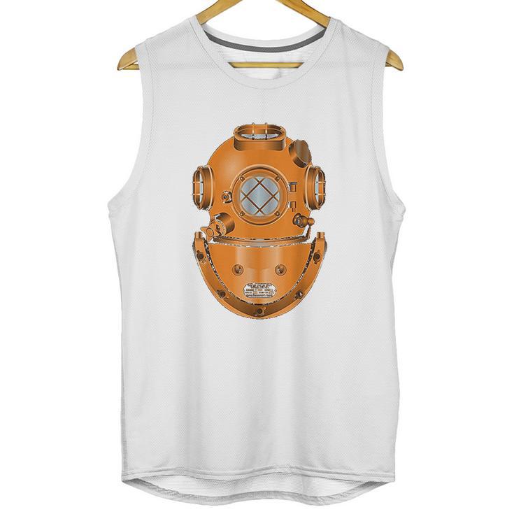 Deep Sea Diver Helmet Vintage Diving Unisex Tank Top