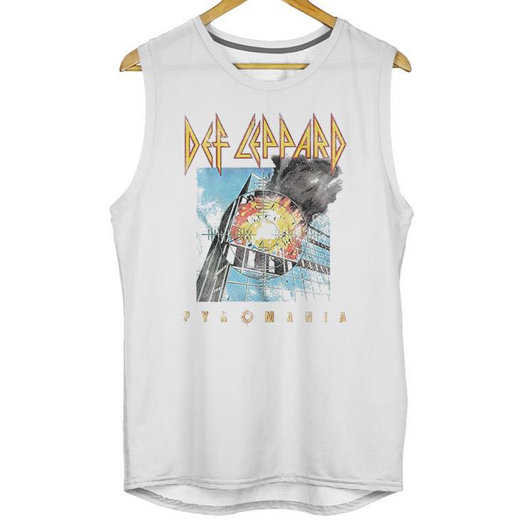 Def Leppard 1977 English Rock Band 80S Heavy Metal Pyromania Unisex Tank Top