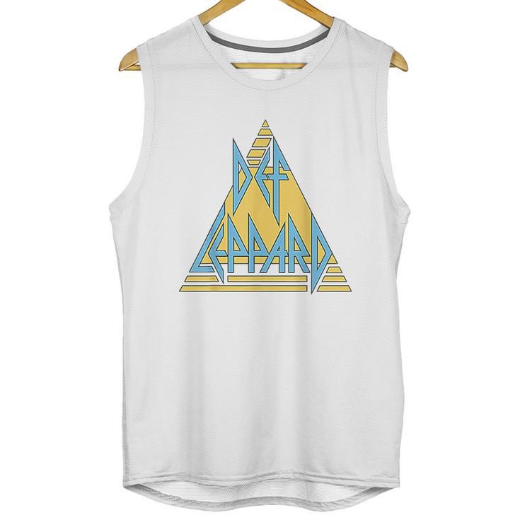 Def Leppard Pastel Logo Unisex Tank Top