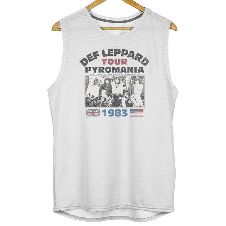 Def Leppard Pyromania Tour Unisex Tank Top