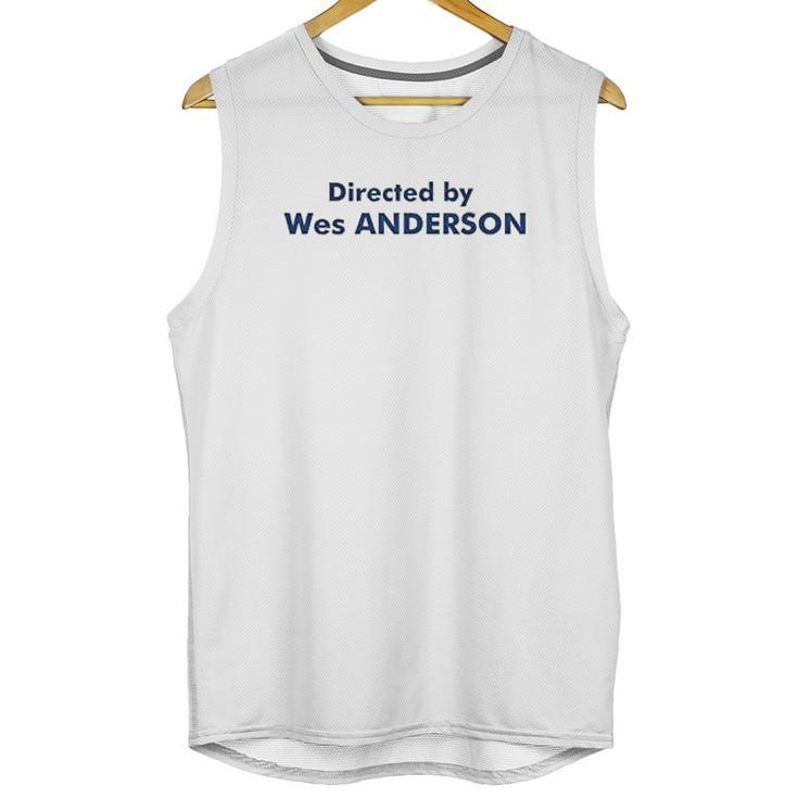 Directed By Wes Anderson Unisex Tank Top