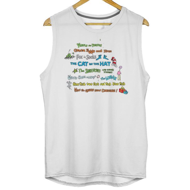 Dr Seuss Book Title Unisex Tank Top