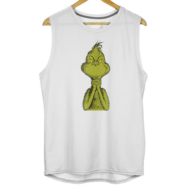 Dr Seuss Classic Sly Grinch Unisex Tank Top