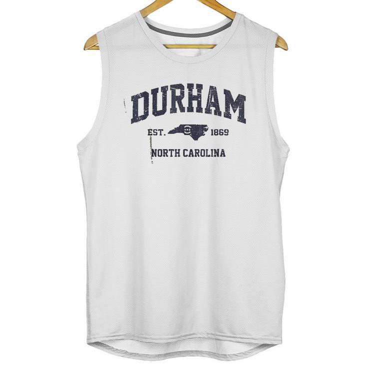 Durham North Carolina Nc Usa Vintage State Athletic Style Unisex Tank Top