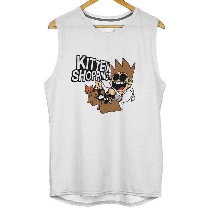 Eddsworld Kitten Shopping Unisex Tank Top