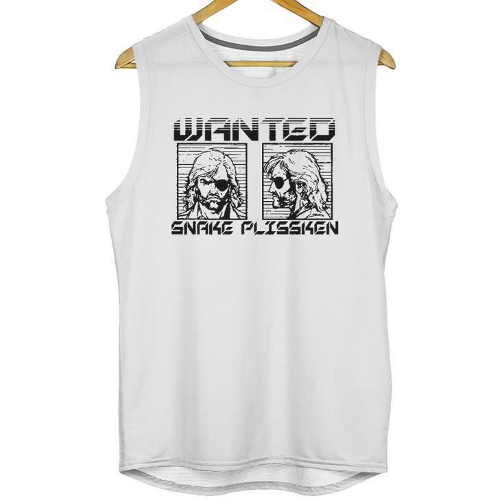 Escape From New York Snake Plissken Wanted Poster John Carpenter Movie Unisex Tank Top