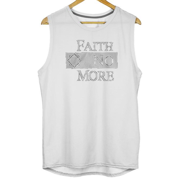 Faith No More Classic Logo Black Slim Fit Unisex Tank Top