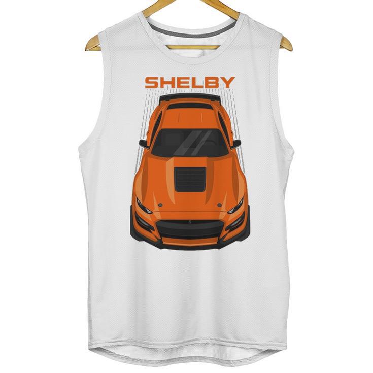 Ford Mustang Shelby Gt500 2020 2021   Twister Orange Unisex Tank Top