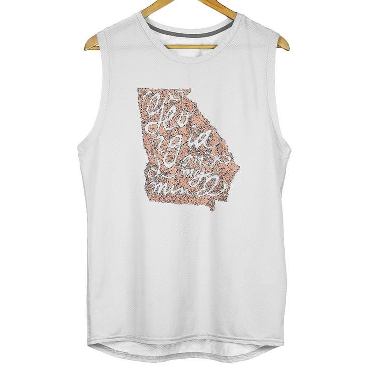 Georgia Peach State Atlanta Georgia On My Mind Unisex Tank Top