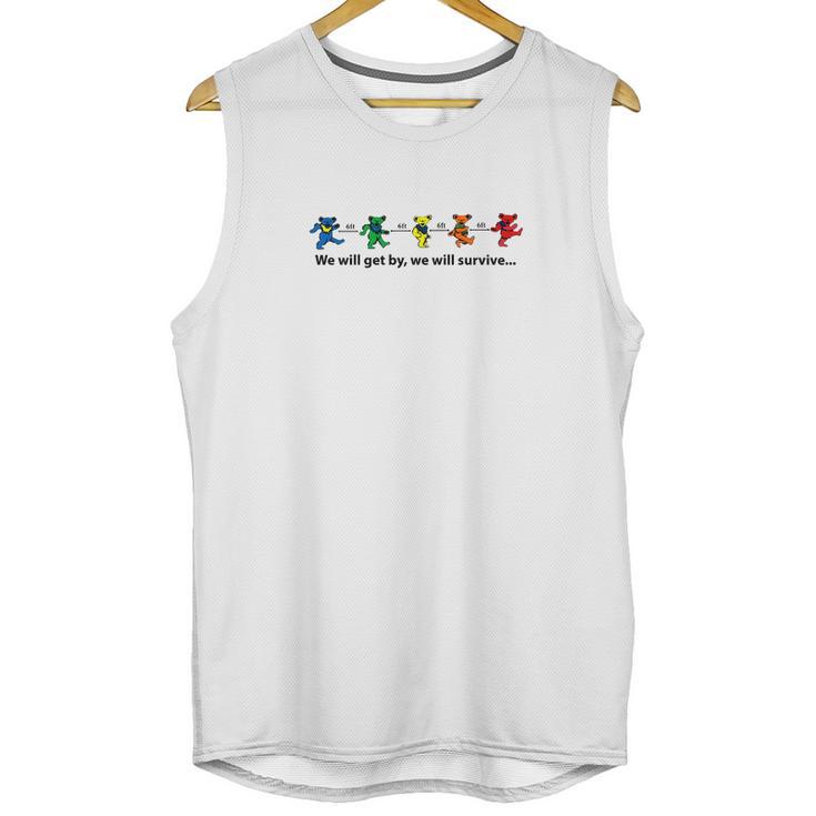 Grateful Dead We Will Get By We Will Survive Shirt Unisex Tank Top