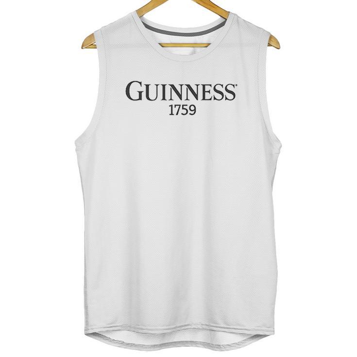 Guinness Green And Grey Heathered Vintage Baseball Unisex Tank Top