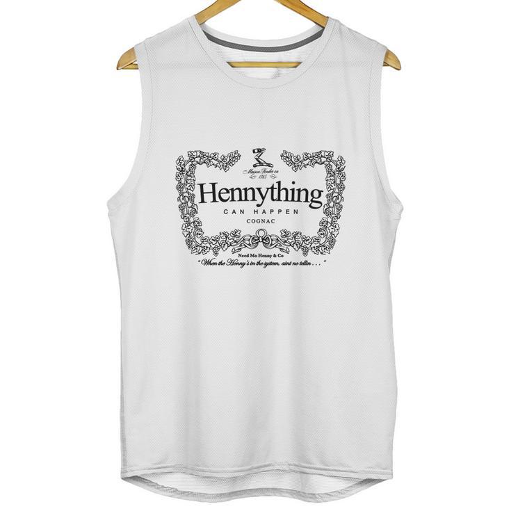 Hennything Can Happen Cognac Unisex Tank Top