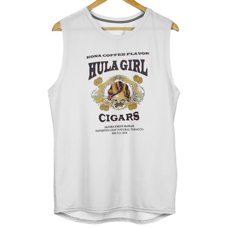 Hula Girl Cigar Unisex Tank Top