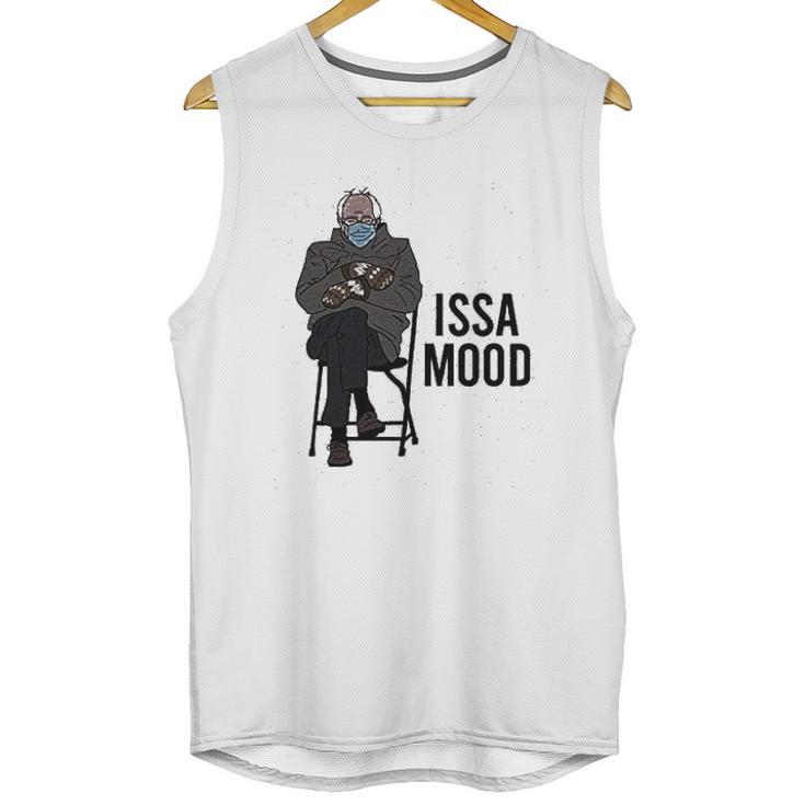 Issa Mood Funny Bernie Sanders Mittens Meme Unisex Tank Top