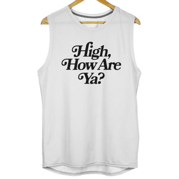 Jeffree Star High How Are Ya Unisex Tank Top