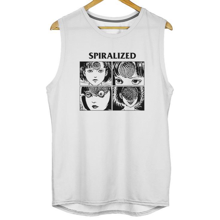 Junji Ito Spiralized Unisex Tank Top