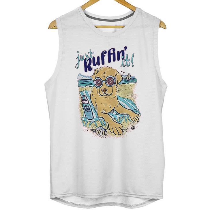 Just Ruffin It Unisex Tank Top