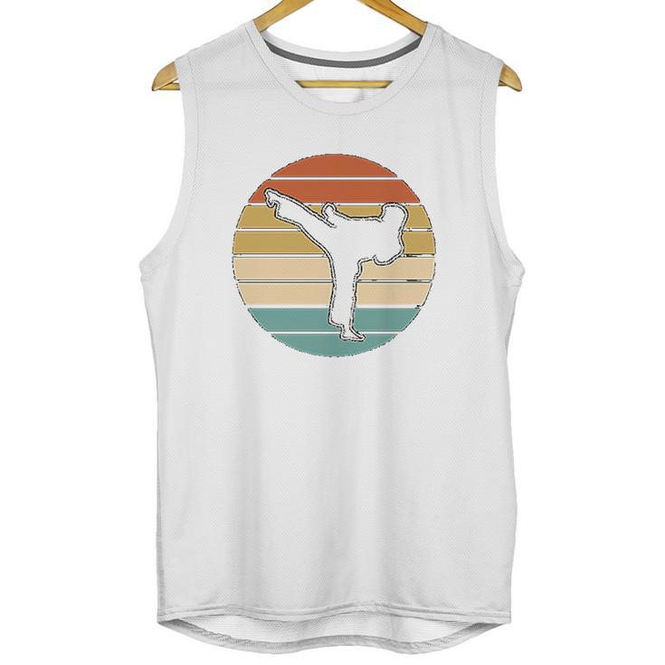 Karate Martial Arts Silhouette Youth Unisex Tank Top