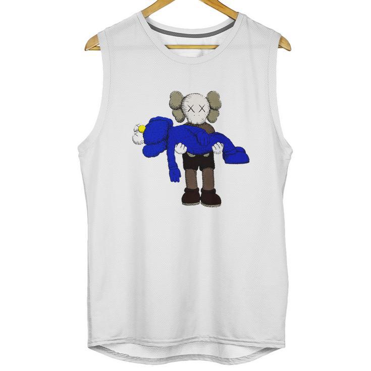 Kaws X Uniqlo GoneShirt Unisex Tank Top