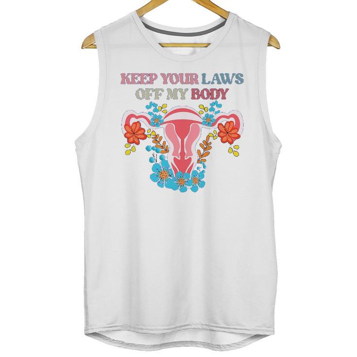 Keep Your Laws Off My Body Protect Roe V Wade 1973 Abortion Is Healthcare Keep Abortion Safe & Legal  Abortion Rights Unisex Tank Top